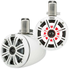 2 altifalantes 6,5'' cone - KMTC 65W LED - Preto - Montagem em barra - N°3 - comptoirnautique.com