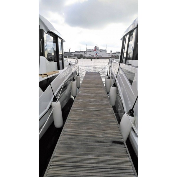 Biombo-Heavy Duty Ø125 - L. 540 mm CINZA - N°4 - comptoirnautique.com