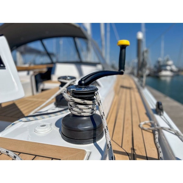 Black PRO TOUCH Power Grip 250 mm crank handle - N°3 - comptoirnautique.com