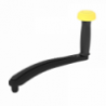 Black PRO TOUCH Power Grip 200 mm crank handle