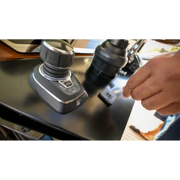 Indoor charger USB-C / USB-C - Black - N°5 - comptoirnautique.com