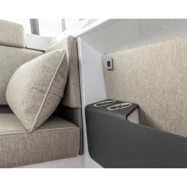 Caricatore da interno USB-C / USB-C - Acciaio inox - N°5 - comptoirnautique.com