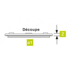 Panel de cubierta redondo...