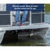Fixed bow roller for Pontoon - N°2 - comptoirnautique.com