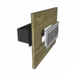 Difusor de aire - 310 x 134...