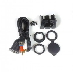 Cable alargador USB y toma...