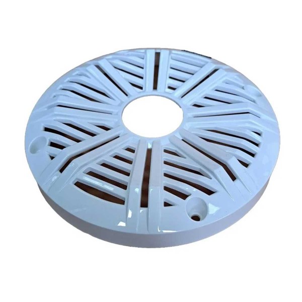 Grelha fechada (estilo veleiro) para altifalante de 6,5'' - Branco - N°2 - comptoirnautique.com