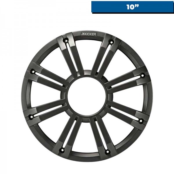 LED-Grill Subwoofer 10'' - Grau - N°2 - comptoirnautique.com