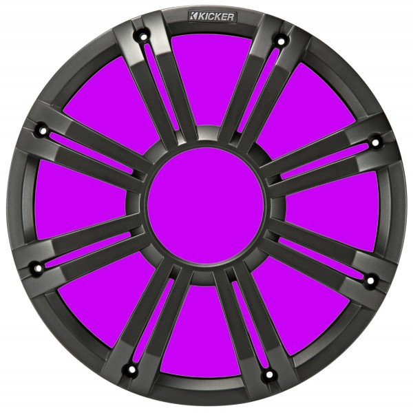 Subwoofer 10'' Rejilla LED - Gris - N°10 - comptoirnautique.com