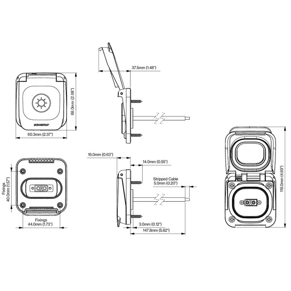 Solarverbinder XT60 Ventura Series - N°6 - comptoirnautique.com