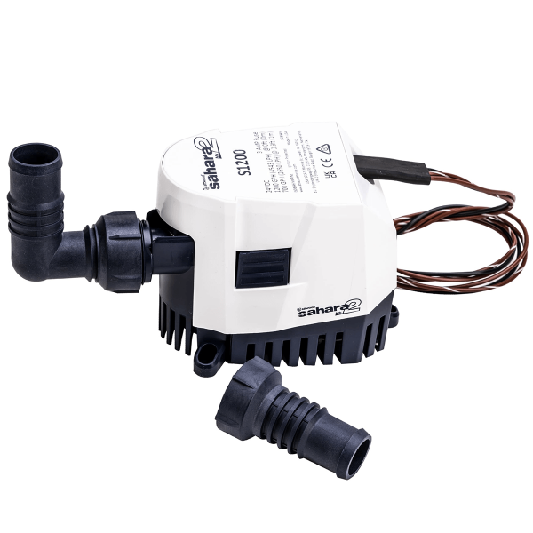 Bomba de achique automatica Sahara Mk2 1200 - 12V - 75 L/min - N°5 - comptoirnautique.com