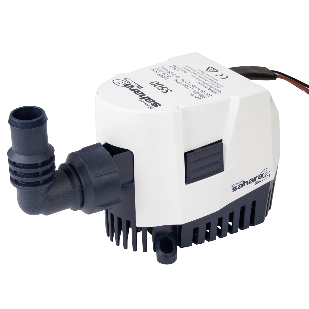 5505-7 - Pompe de cale automatique Attwood Sahara Mk2 S500 - 12V - 30 L/min