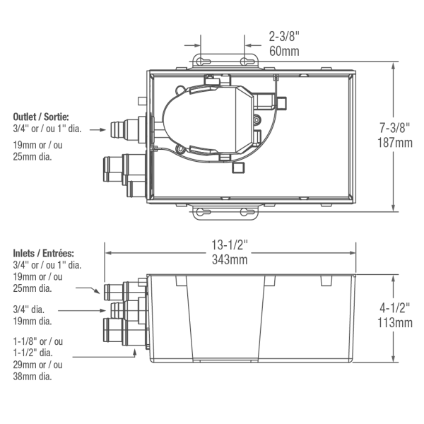 Large Grey Water Treatment System - S800 - 24V - 40 L/min - N°15 - comptoirnautique.com