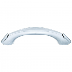 Manija de plastico blanca