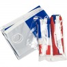 Funda flash con dobladillos - Bandera N, C y Francia