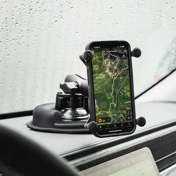 Base de fixation à plat pour ventouse - N°2 - comptoirnautique.com