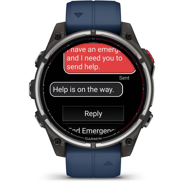 Montre connectée Quatix 8 Pro messagerie - N°6 - comptoirnautique.com