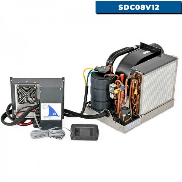 Reversible Monoblock-Klimaanlage 12V DC - bis zu 8000 BTU/h - N°2 - comptoirnautique.com