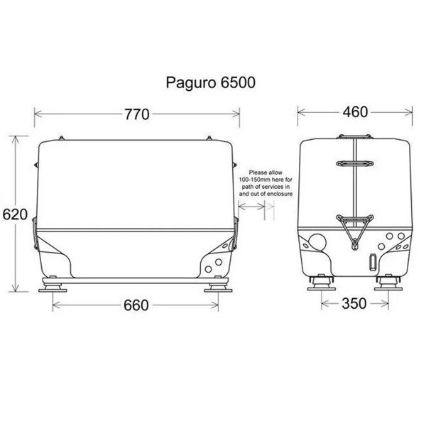 Generatore Paguro 6500 - 6kW - N°12 - comptoirnautique.com
