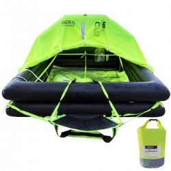 Compact offshore life raft...