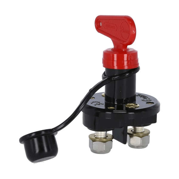 Einpoliger Batterietrennschalter schwarz 140A - N°2 - comptoirnautique.com