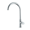 Chrome sink mixer tap with swivel spout - N°1 - comptoirnautique.com