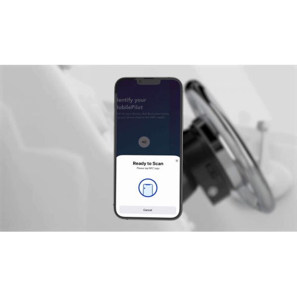 Autopiloten MobilePilot alles in einem - Graues Lenkrad - N°16 - comptoirnautique.com
