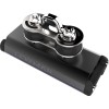 Delrin long ball bearing cart - swivel trigger guard & single sheave - N°1 - comptoirnautique.com