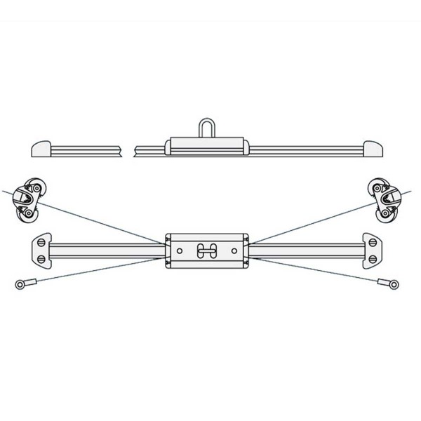 Sistema di randa T0 - N°2 - comptoirnautique.com