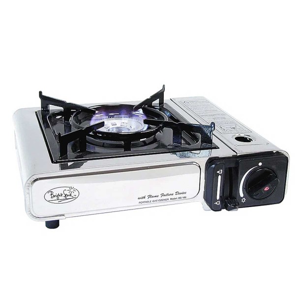 Fogão portátil de aço inoxidável BS100 - N°2 - comptoirnautique.com