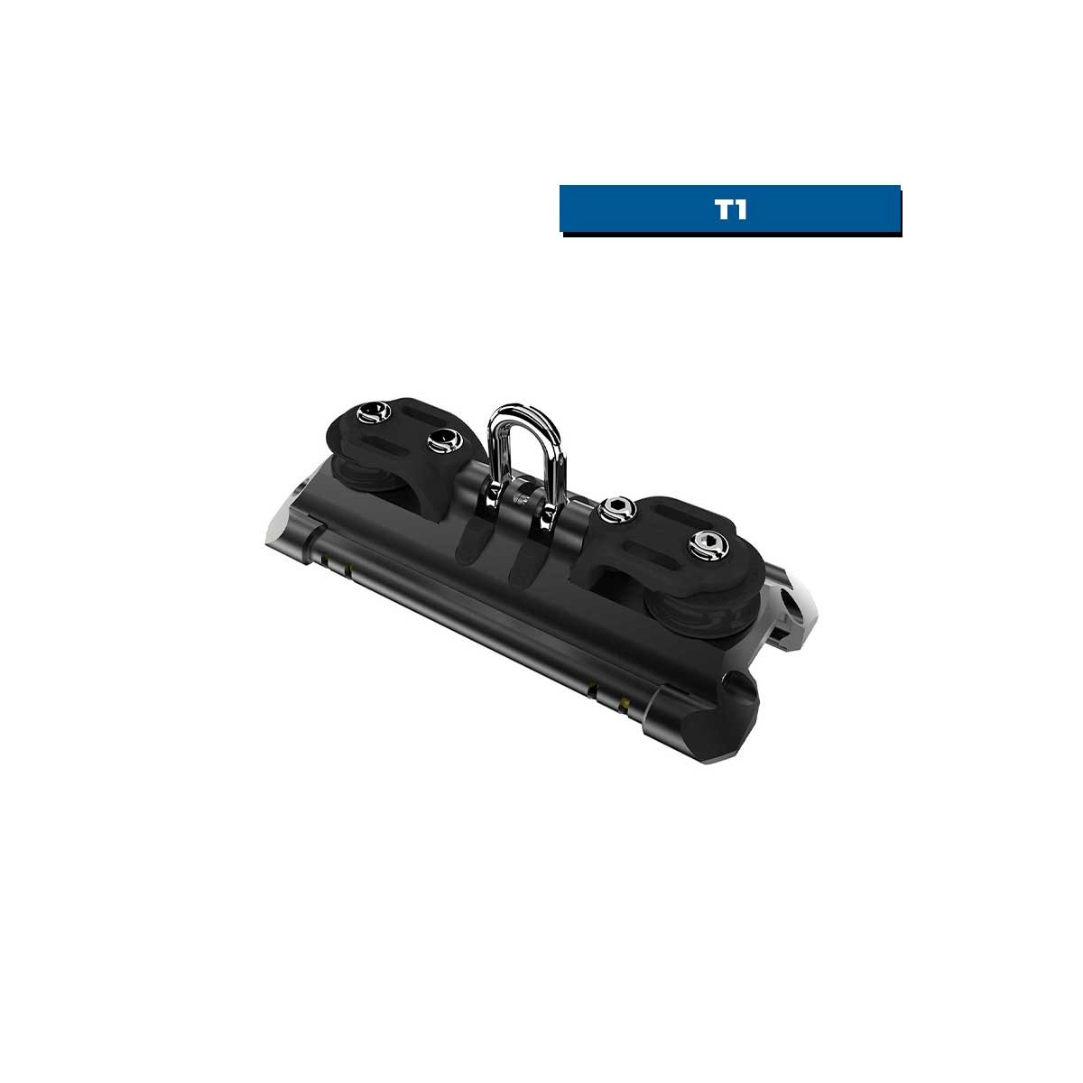 Chariot NTR à billes Torlon avec manille & réas de contrôle T1