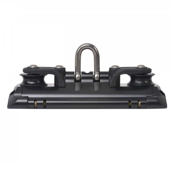 NTR Torlon ball bearing carriage with shackle & control sheaves - N°6 - comptoirnautique.com
