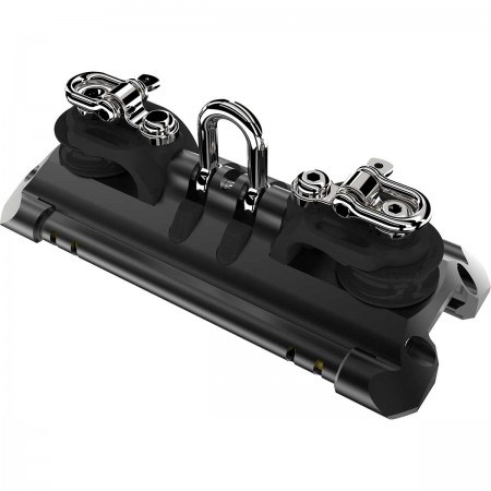 Chariot NTR à billes Torlon, manille, 2 réas de contrôle & ringot