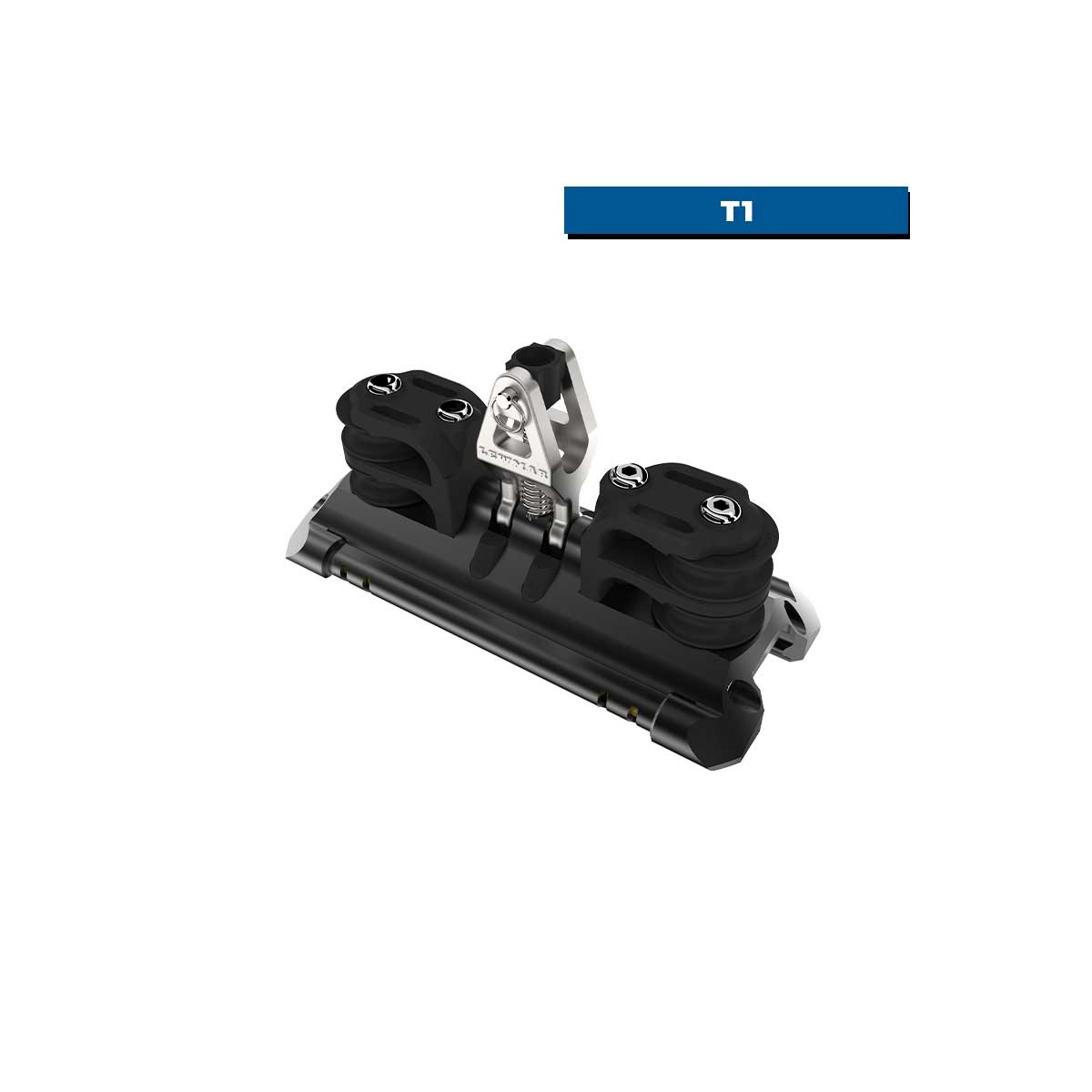 Chariot NTR à billes Torlon avec cardan et paire de réas double T1