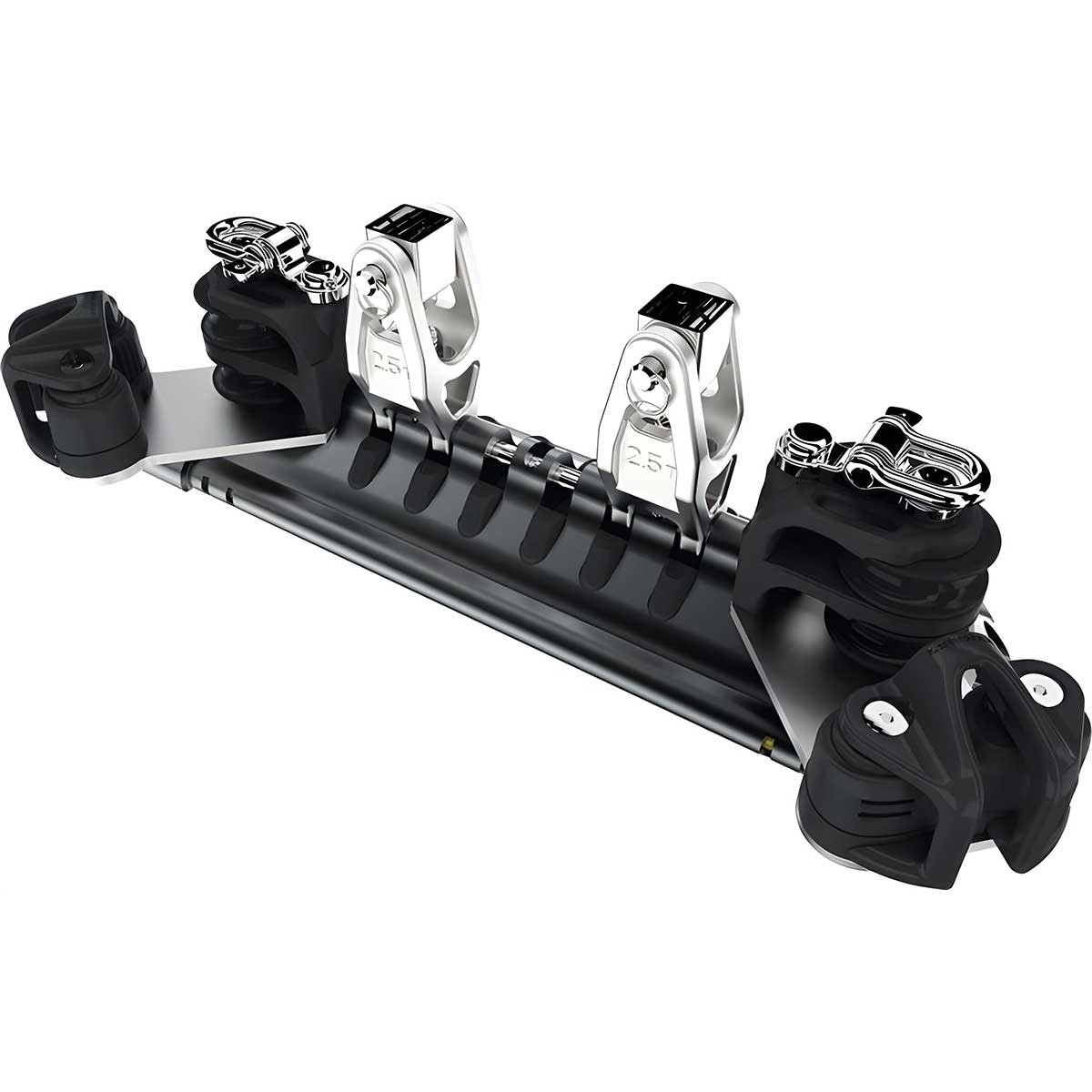 Chariot à billes T2 avec cardans T3, réas doubles, ringot & taquet