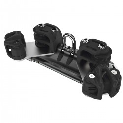 Carrello con cuscinetti a...