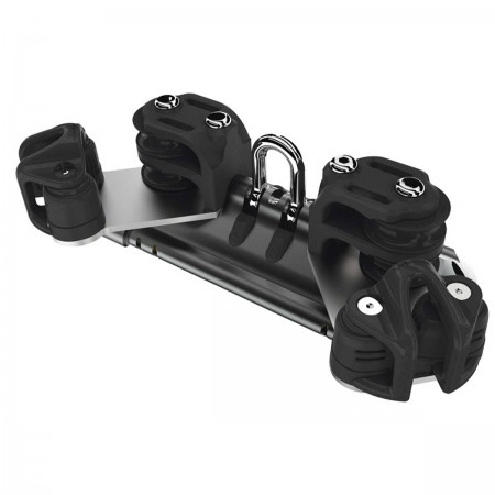 Chariot NTR à billes avec manille, réas de contrôle & taquet