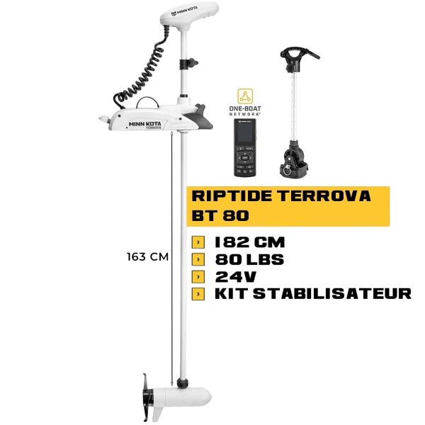Frontmotor RIPTIDE TERROVA 80 Lbs GPS - N°2 - comptoirnautique.com