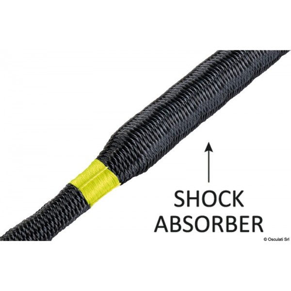 Amarre avec amortisseur intégré 14 mm x 10 m  - N°3 - comptoirnautique.com