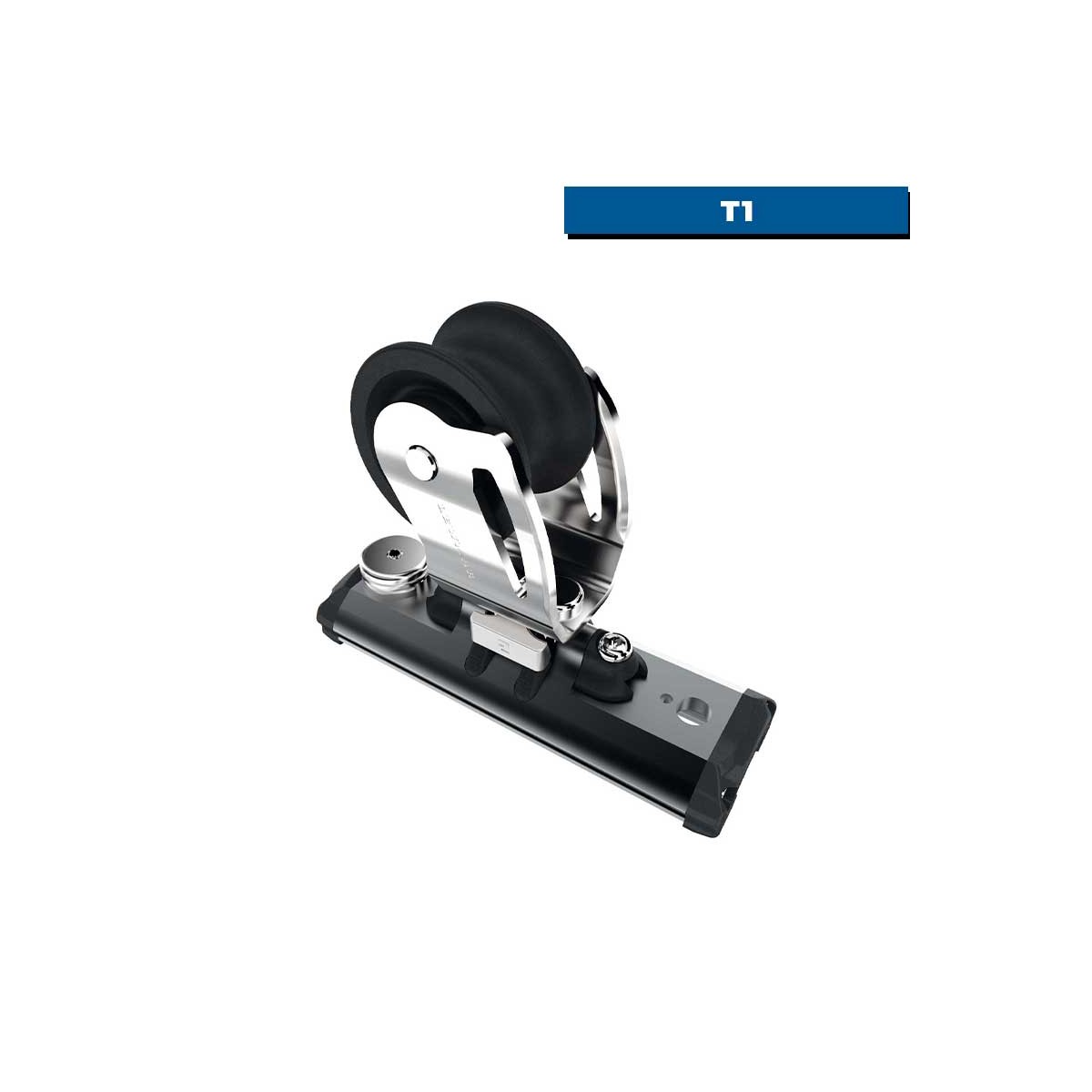 Chariot de génois NTR à glissières et piston T1