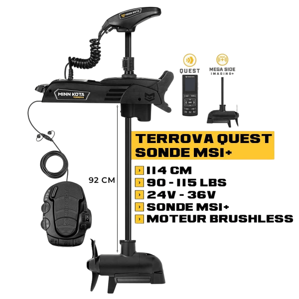 Motore anteriore TERROVA QUEST + sensore MSI+ - N°2 - comptoirnautique.com