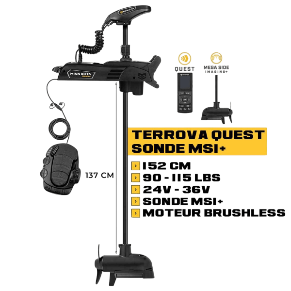 Motore anteriore TERROVA QUEST + sensore MSI+ - N°3 - comptoirnautique.com