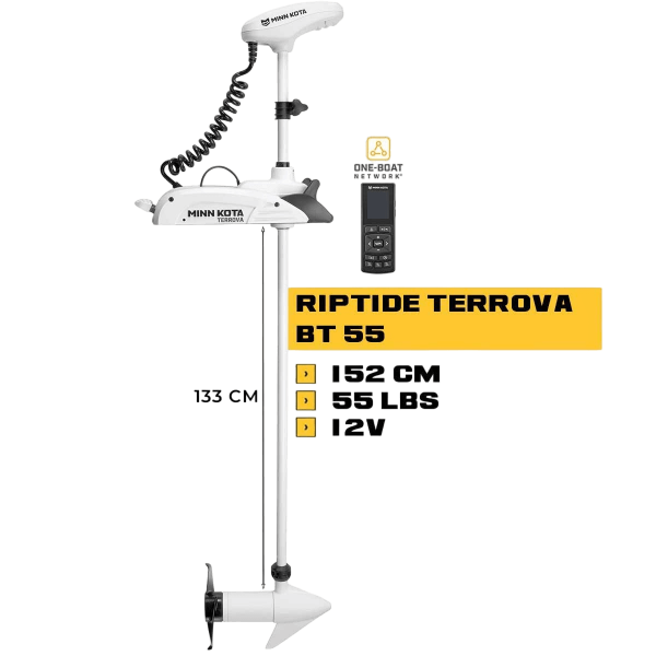 Front engine RIPTIDE TERROVA 55 Lbs GPS - N°3 - comptoirnautique.com