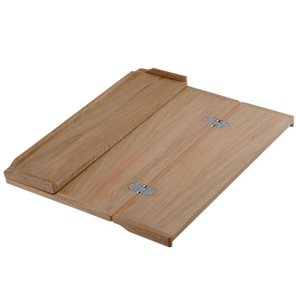 Tampo de mesa dobrável em teca 70x64 cm - N°4 - comptoirnautique.com