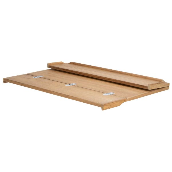 Plateau de table pliant en teck 90x70 cm - N°5 - comptoirnautique.com