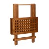 Table pliante en teck avec insert - N°8 - comptoirnautique.com