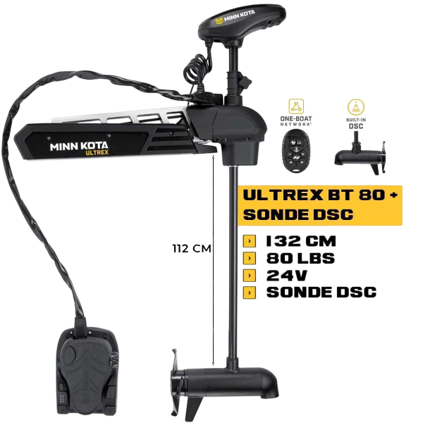 Motore anteriore GPS ULTREX 80 Lbs - N°2 - comptoirnautique.com