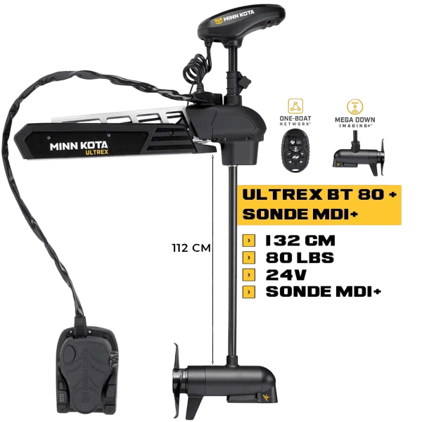 ULTREX BT 80 Lbs front motor - N°3 - comptoirnautique.com