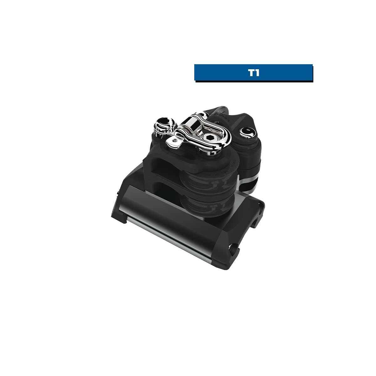 Butée avec réa double, ringot & taquet (paire) T1