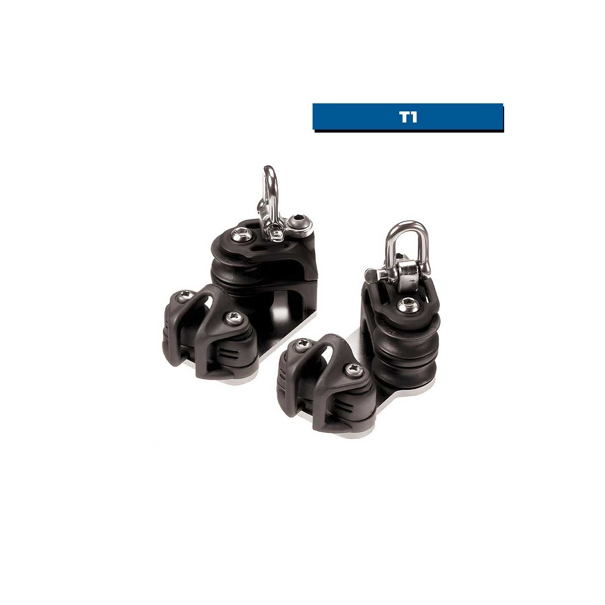 Paire de réas de contrôle double & taquet T1